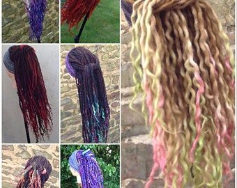 Dreadlock wigs for women | Etsy Dread Wig, Dread Falls, Dreadlock Wig, Natural Dreads, Wool Dreads, Shave My Head, Synthetic Dreadlocks, Box Braid Wig, Dreadlock Extensions