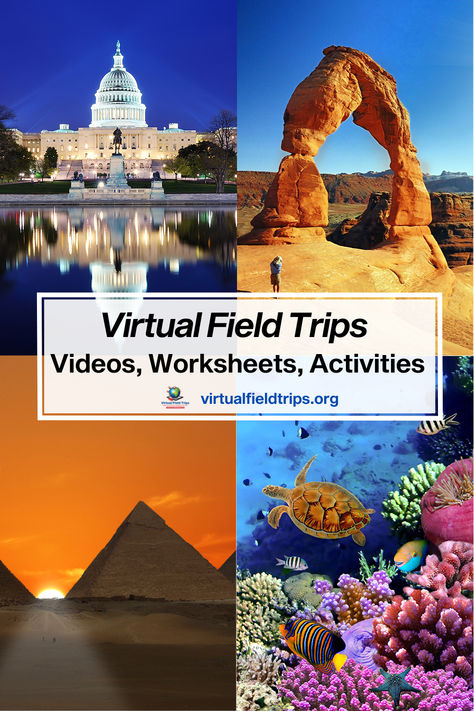 Fun Geography Activities Middle School, Homeschool Field Trip Ideas Middle School, Field Trips For Homeschoolers, Middle School World Geography, Texas History Projects, Virtual Field Trips Elementary For Kids, Summer School Themes, Homeschool High School Curriculum, Earth Science Lessons