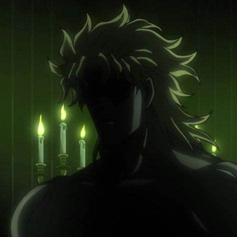 Dio Jojo Bizarre Adventure, Dio Brando Pfp, Dio Pfp, Prfp Pics, Jjba Pfp, Evil Man, Jojo Icons, Shadow Drawing, Dio Brando