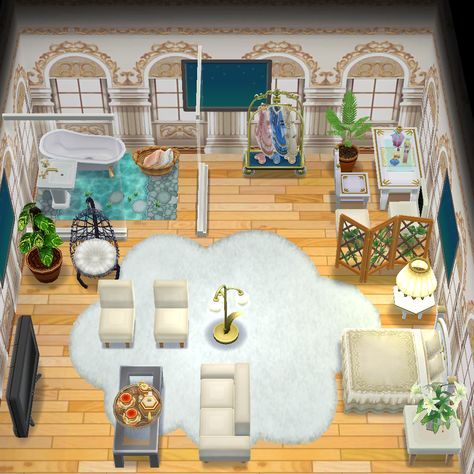 Acpc Cabin Ideas, Pocket Camp Cabin Ideas, Animal Crossing Pocket Camp Cabin, Cabin Room Ideas, Animal Crossing Pc, Cabin Room, Camp Cabin, Royal Bedroom, Hotel Royal