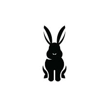 Facial Logo, Rabbit Icon, Dog Easter, Rabbit Graphic, Bunny Cat, Rabbit Png, Paw Logo, Hare Rabbit, Bunny Silhouette