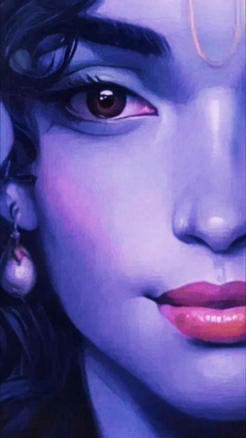 Eyes Of Krishna, Krishna Eyes Wallpaper, Lord Krishna Eyes, Krishna Face Painting, Radha Krishna Eyes, Krishna Eyes Painting, Real Nature Photos, Krishna Premi, Krishna Eyes