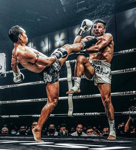 Muay Thai Techniques, Mma Workout, Boxing Posters, Martial Arts Boxing, Action Pose Reference, Male Pose Reference, Ufc Fighters, Mma Boxing, Martial Arts Workout