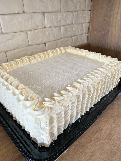 Bolo de corte grande Bolo de corte retangular 25th Wedding Anniversary Cakes, Huge Cake, 50th Anniversary Cakes, Rectangle Cake, Birthday Sheet Cakes, Wedding Anniversary Cakes, 19th Birthday, 25th Wedding Anniversary, Culinary Recipes