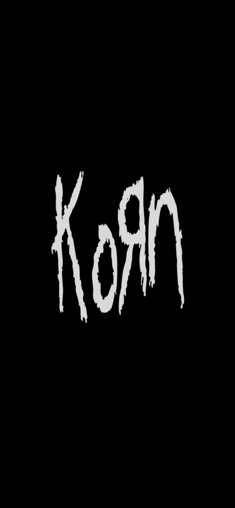 Korn Wallpaper Aesthetic, Korn Wallpapers Iphone, Korn Wallpaper, Korn Logo, Korn Band, Phone Backgrounds, Diy Ideas, Phone Wallpaper, Iphone Wallpaper