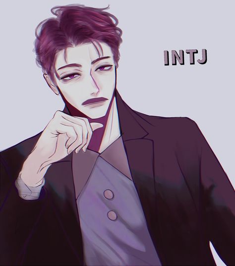 Intj Personality Fanart, Intj Fanart, Mbti Fanart, Isfj Personality, Moustaches Men, Intj T, Intj And Infj, Intj Personality, Mbti Relationships