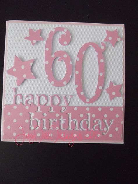 Birthday Cards x 4 (commissions) | docrafts.com Birthday Cards For Ladies Handmade, Birthday Cards For Ladies, Birthday Stampin Up Cards, 60th Birthday Cards For Ladies, Memory Box Cards, 80th Birthday Cards, Special Birthday Cards, 60th Birthday Cards, Simple Birthday Cards