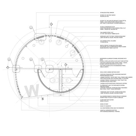 Toilet Umum, Architecture Desk, Public Restroom Design, Toilet Plan, Building Cladding, Public Facilities, Bathroom Construction, Bath Outdoor, Toilette Design