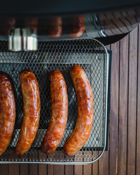 Cooking Sausage, Air Fryer Sausage, How To Cook Brats, Brats Recipes, Cabbage Varieties, Italian Sausages, Fried Sausage, Savory Recipe, Bbq Tofu