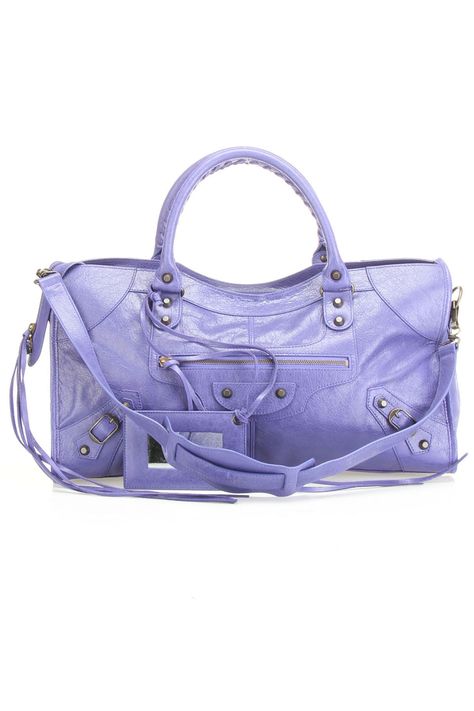 Balenciaga Handbag Balenciaga Handbags, Purple Purse, Couture Handbags, Blue Lavender, Coin Purse Wallet, Bag Luxury, Purse Accessories, The Rack, Dooney Bourke Handbags