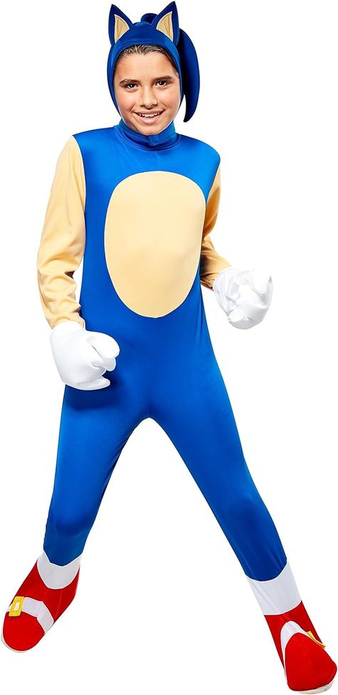 Sonic GenerationsSonic Generations Sonic The Hedgehog Deluxe Costume - Medium Deluxe Costume - Medium Halloween Sonic Pfp, Luffy Halloween Costume Girl, Sonic The Hedgehog Halloween Costume, Sonic Cosplay Girl, Mlp Cosplay Videos, Sonic The Hedgehog Costume, Hedgehog Costume, Classic Costumes, Sonic Generations