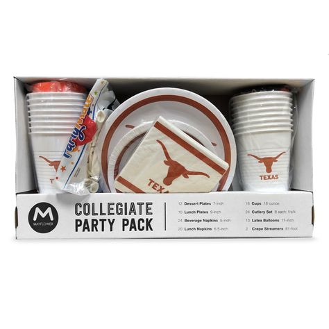 Texas Longhorns Birthday Party, Texas Longhorn Birthday Party, Longhorn Birthday Party, University Of Texas Graduation Party, Ut Austin Graduation Party Ideas, Longhorn Party Ideas, Texas University Longhorns, Longhorn Party, Texas Party