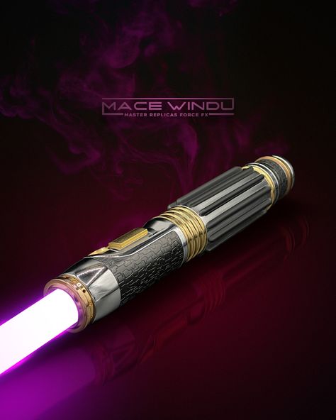 Mace Windu Lightsaber, Lightsaber Tattoo, Purple Lightsaber, Starwars Lightsaber, Jedi Council, Mace Windu, Star Wars Light Saber, Star Wars Images, Star Wars Jedi