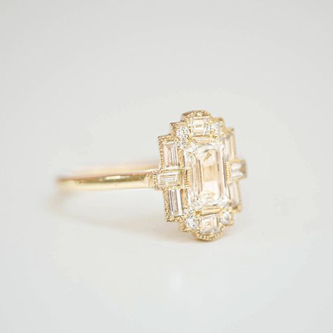 Future Board, Art Deco Emerald, Hand Candy, Leaving Room, Emerald Cut Diamond Ring, Cute Engagement Rings, Future Engagement Rings, Emerald Cut Moissanite, Emerald Cut Diamond