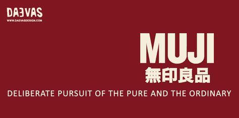 For a Muji product, having completely no #label makes it stand out in any #landscape of labels by actually trying not to stand out at all. Read more on our latest #blog. #daevasdesign Muji Design, Red Space, The Pure, The Ordinary, Read More, Pure Products, Reading, ? Logo, Red