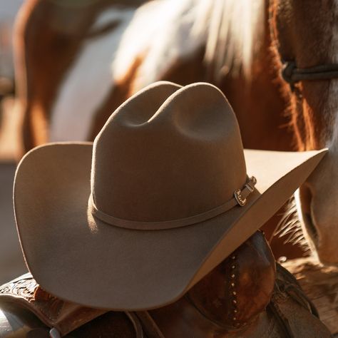 A true Stetson icon, our bestselling Skyline combines legendary quality and classic Western style in one timeless package. The Skyline is crafted from our proprietary 6X fur felt, which is prized for its durability and elegant feel, and, as with all hats that come out of our factory in Texas, each Skyline is touched by more than 100 sets of hands during production, resulting in a hat that is designed and built to stand the test of time. This edition features a 7540 profile, which translates to a Leather Cowgirl Hat, Felt Cowgirl Hats, Coboy Hats, Tan Cowgirl Hat, Cowboy Hat Shapes Style Women, Concert Hairstyles With Cowboy Hat, Cowgirl Hats Black, Western Cowboy Hats For Women, Womens Cowboy Hats