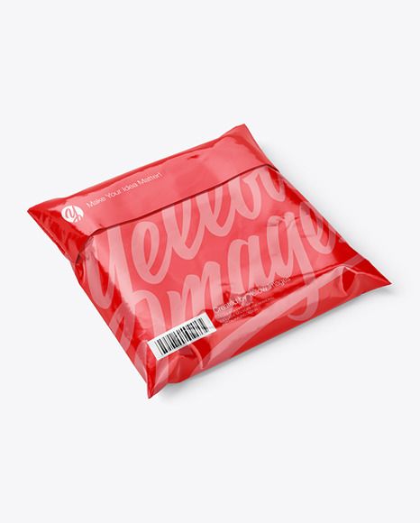 Glossier Bag, Mail Bag, Label Mockup, Delivery Packaging, Packaging Paper, Sticker Label, Bag Mockup, Bag Pack, Poly Mailer