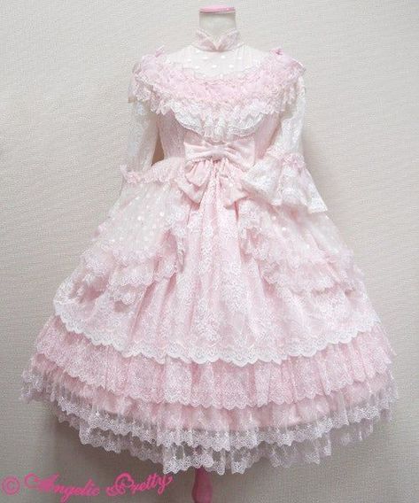 Angelic Pretty Dress, Cosplay Dresses, Maria Rose, Kawaii Clothing, Lolita Outfits, Frilly Dresses, Kawaii Dress, Pretty Dress, Rose Dress