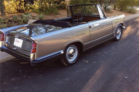 1963 TRIUMPH HERALD CONVERTIBLE - Rear 3/4 - 201418 Triumph Herald Convertible, Triumph Herald, Historical India, Triumph Sports, Design Cars, Triumph Cars, Triumph Spitfire, Flashy Cars, Las Vegas Blvd