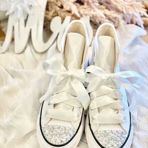 who’s ready to dance all night long! 👟💃 #WeddingSneakers #BridalKicks #IDoInComfort #CustomCreations” 📦Shipping Update 📦 Now we ship in 2 weeks 👏🏻 How to order: ♥️go to my Etsy Store https://cscreationsbycarol.etsy.com ♥️Choose the style you want from different listings ♥️Choose your size ♥️Write all the customization you want in the personalization section ♥️proceed to checkout ♥️you can always message me any questions you have before or after placing your order ♥️once you placed your or... Wedding Sneakers, Custom Creations, Etsy Store