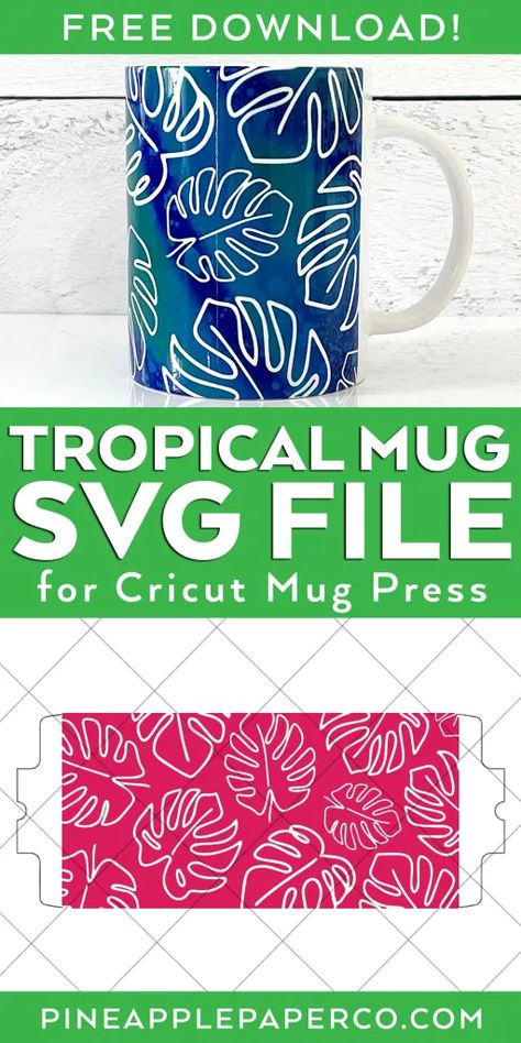 Mug Wrap Svg, Cricut Mugs, Cricut Patterns, Cricut Projects Easy, Infusible Ink Transfer Sheets, Cricut Hacks, Mug Svg, Mug Crafts, Cricut Tips