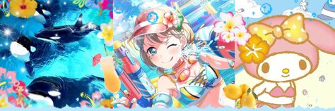 Tropical Core Matching Pfp, Tropical Core Banner, Tropical Gyaru Pfp, Tropical Banner Discord, Tropical Header, Beach Header, Tropical Pfp, Summer Header, Us Core