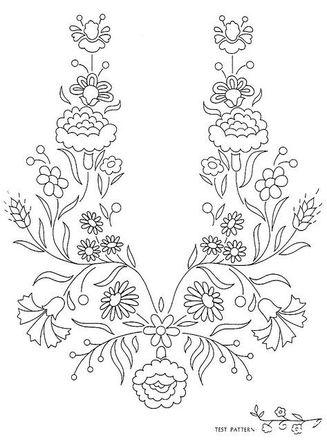 Bordado Jacobean, Free Embroidery Patterns Machine, Bird Embroidery Pattern, Rose Embroidery Pattern, Broderie Simple, Hand Embroidery Patterns Free, Hungarian Embroidery, Redwork Embroidery, Floral Embroidery Patterns