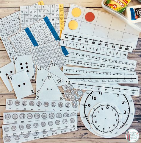 Math Tools For Your 2nd Grade Classroom - Surfin' Through Second Math Tool Kit, Saxon Math, Teacher Toolkit, Teaching Online, Math Tools, Ziploc Bag, Math Manipulatives, 2nd Grade Teacher, 2nd Grade Classroom