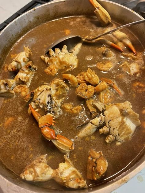 Louisiana Cajun Cooking And Recipes | Seafood Gumbo Gumbo Recipe Louisiana, Seafood Gumbo Recipe Louisiana, Crab Gumbo Recipe, Cajun Seafood Gumbo, Crab Gumbo, Gumbo Ingredients, Seafood Gumbo Recipe, Recipes Seafood, Louisiana Cajun