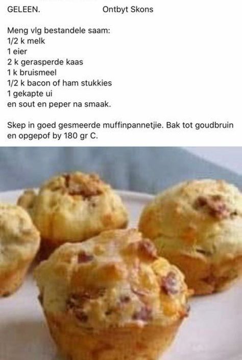 Vinger Happies, Tea Scones Recipe, Savory Muffins Recipes, Easy Tart Recipes, Scones Recipe Easy, Homemade Bread Recipes Easy, Easy Homemade Pizza, Appetizers Easy Finger Food, Savoury Baking