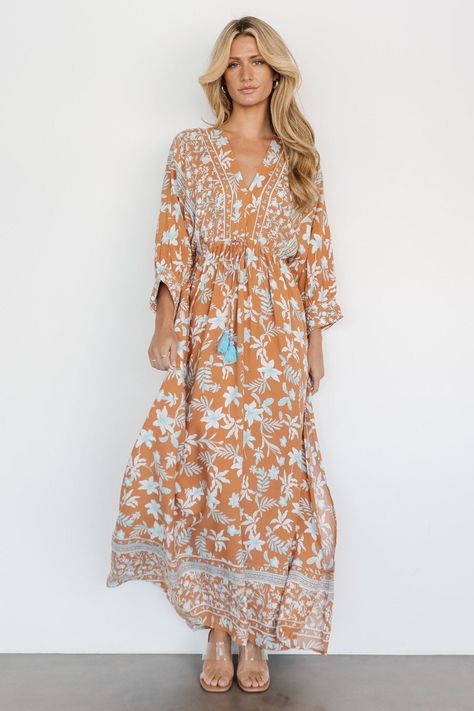 Maxi dress boho style