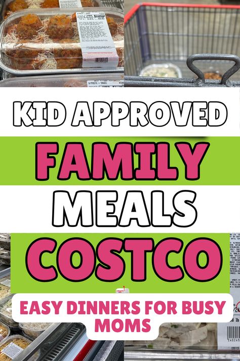 Need easy and cheap family dinner ideas for hectic weeknights? With restaurant prices rising, Costco is a go-to for affordable family dinners. I love Costco's prepared food it's cheaper than takout. These family meals are perfect for those busy school nights and for those times when you need a quick dinner option. Lots of comfort foods, pasta that kids love, even the picky eaters! Don't forget to add these family meals to your Costco shopping list! Best Costco Meals, Costco Dinner Ideas Families, Costco Meal Ideas, Cheap Family Dinner Ideas, Costco Dinner Ideas, Costco Shopping List, Cheap Family Dinners, Quick Dinner Options, Costco Chicken