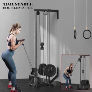 Lat Pulldown Machine, Cable Crossover Machine, Lat Pulldown, Cable Machine, Space Saving Solutions, At Home Gym, Room Paint, Home Gym, Space Saving