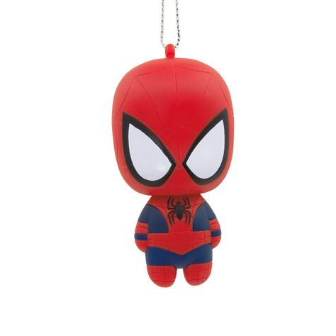 Your friendly neighborhood Spider-Man is now available as a cool, stylized Christmas tree ornament, perfect for holiday decorating. Celebrate the season in Super Hero style with this shatterproof version of the iconic web-slinger. | Additional Details: Shatterproof plastic ornament features hanger attachment. | Includes: One Hallmark Christmas tree ornament. | Size Approx.: 2 x 3.75 x 1.8 Spider Man Christmas, Spiderman Christmas, Web Slinger, Hallmark Christmas Ornaments, Shatterproof Ornaments, Christmas Ornaments Gifts, Hallmark Christmas, Hallmark Ornaments, Holiday Decorating