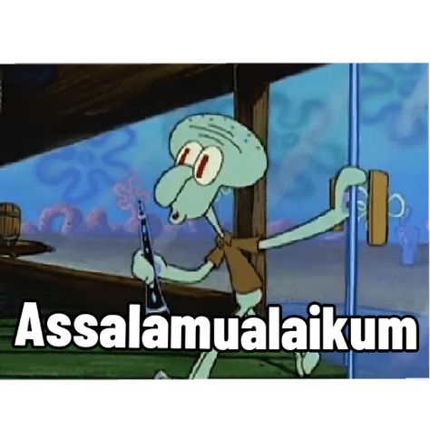 Upin Ipin Aesthetic, Meme Patrick, Muslim Humor, Humor Spongebob, Patrick Meme, Meme Spongebob, Spongebob Meme, Meme Indo, Sticker Wa