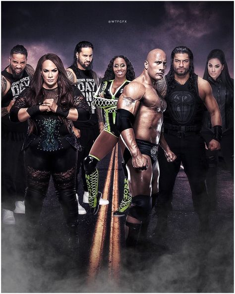 Roman Reigns Bloodline, The Bloodline Wwe, Bloodline Wwe, Tamina Snuka, Roman Reigns Family, The Bloodline, Joe Anoaʻi, Wwe Superstar Roman Reigns, Nia Jax