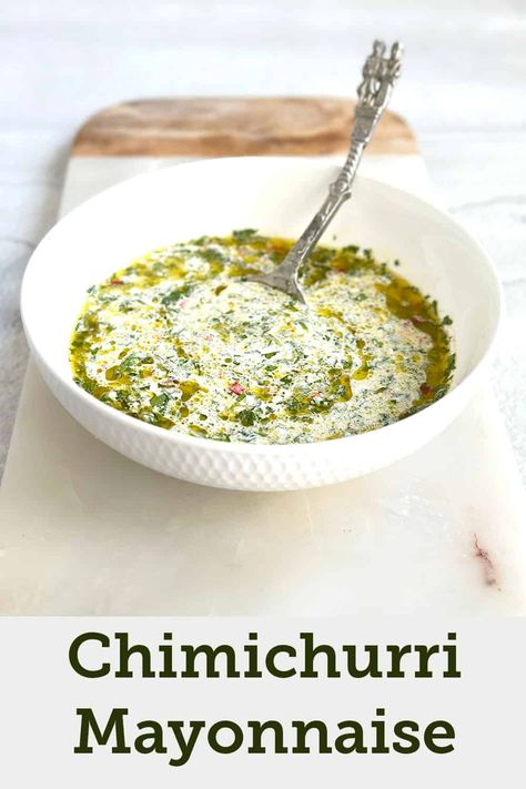 Savoury Treats, Chimichurri Recipe, Chicken Veggies, Homemade Condiments, Veggie Dip, Chimichurri Sauce, Dressing Recipes, Fresh Oregano, Lamb Chops