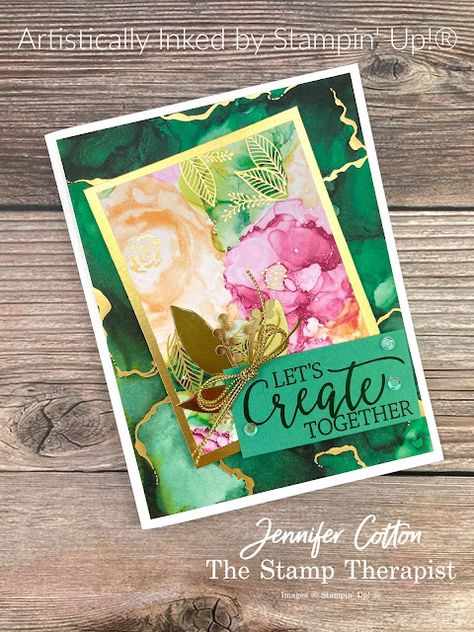 Stampin Up Expressions In Ink, Artistically Inked, Sopapilla Cheesecake, Stampin Up Catalog, Elegant Cards, Designer Series Paper, Card Making Tutorials, Supply List, Specialty Paper