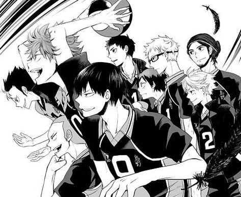 Haikyuu karasuno team black and white manga Black And White Haikyuu Icons, Anime Black And White Widget, Haikyuu Manga Black And White, Manga Prints For Wall Black And White, Anime Pics Black And White, Anime Wall Art Black And White, Anime Prints Black And White, Manga Widget Black And White, Haikyu Black And White