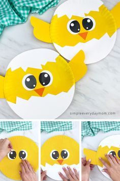 Påskeaktiviteter For Barn, Chick Craft, Easter Crafts Preschool, Animal Studies, Easter Crafts For Toddlers, Easter Crafts For Adults, April Crafts, Easter Arts And Crafts, Fun Easter Crafts