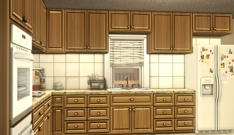 nostalgia kitchen (download folder) | Nostalgia Kitchen, Sims 4 Cc Dump, Sims Download, Sims 4 Kitchen, Sims 4 Gallery, Vintage Cupboard, The Sims 4 Custom Content, Free To Edit, Sims 4 House Building