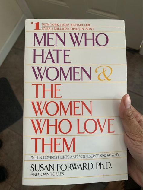 Aesthetic book reading booktok Susan Forward Joan Torres 1986 self help novel mental health feminism love self help guide growth new wave mood girl woman Men Who Hate Women, Brain Book, Empowering Books, Healing Books, Books To Read Nonfiction, Self Development Books, Meant To Be Quotes, Recommended Books To Read, Books For Self Improvement