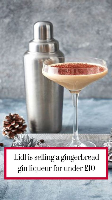 Lidl is selling a gingerbread gin liqueur for under £10 Gingerbread Gin Cocktail, Hosting Inspiration, Colorful Christmas Decorations, Gin Liqueur, Hygge Christmas, Gingerbread Latte, Gin Cocktail, Hosting Christmas, Christmas Gathering