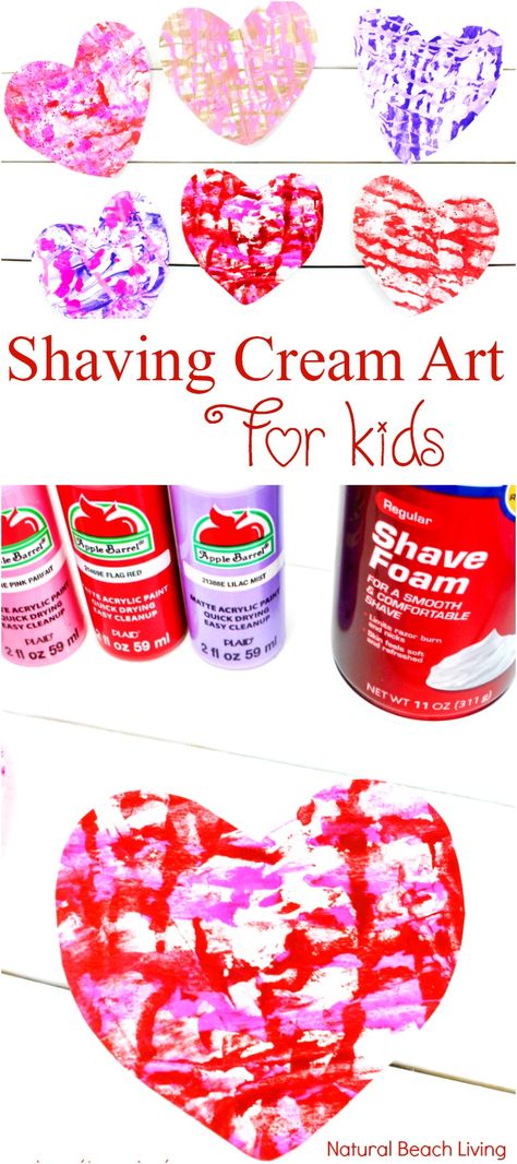 25 Valentine's Day Crafts for Kids, Kids Valentines Ideas and Activities, Kids love to do arts and crafts for Valentines day, Whether you are looking for heart crafts, love bugs, preschool handprint crafts, shaving cream art or something else, you are sure to find several Valentine ideas your children will enjoy. Valentine Crafts for Preschoolers Shaving Cream Art, Valentines Day Crafts For Preschoolers, Preschool Valentine Crafts, Toddler Valentine Crafts, Homemade Valentines Day Cards, Easy Valentine Crafts, Valentine's Day Crafts For Kids, Cream Art, Preschool Valentines