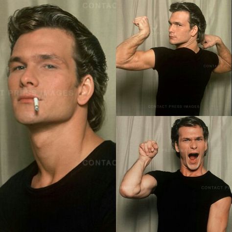 And here we have Patrick Swayze (RIP) being a dork XD Outsiders Darry, Outsiders Photos, Darry Curtis, Patrick Swazey, Patrick Swayze Dirty Dancing, Gorgeous Man, Matt Dillon, D Images, Patrick Swayze