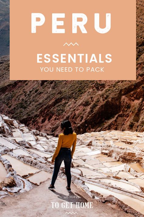 What To Pack For Peru, Peru Travel Guide, South America Travel Destinations, South America Destinations, Packing Guide, Peru Travel, Travel South, South America Travel, Travel Packages