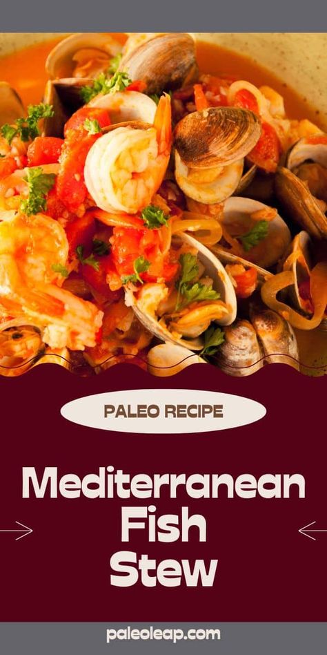 Enjoy a taste of the Mediterranean with our flavorful fish stew recipe featuring fresh seafood and aromatic spices. Perfect for a healthy weeknight dinner! Mediterranean Fish Stew, Mediterranean Fish, Fish Stew Recipes, Homemade Soup Recipe, Healthy Weeknight Dinners, Fish Stew, Red Chili Peppers, Stew Recipe, Fresh Seafood