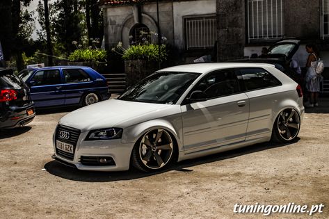 Audi Wagon, Car Builds, Audi S3, Stance Cars, Audi A3 Sportback, Audi Rs3, Acura Rsx, Rims For Cars, Audi Cars