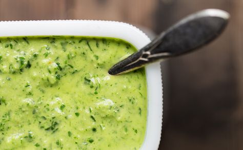 This zesty uncooked Chimichurri Verde Sauce is the perfect accompaniment for grilled meats and vegetables. chimichurri | chimichurri arengentino | easy chimichurri sauce | chimichurri verde Chimichurri Vegan Dinner, Chimichurri Recipe Argentina, Italian Chimichurri Sauce, Vegan Chimichurri Dish, Mint Cilantro Chimichurri Sauce, Easy Chimichurri Sauce, Verde Sauce, Bread Dip, Grilled Meats