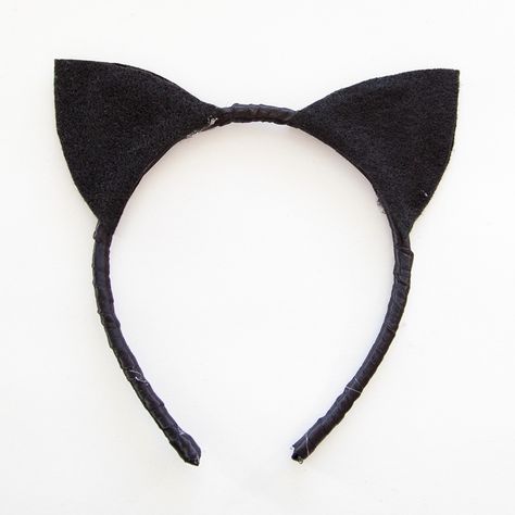 Diy Cat Ears Headband, Pustni Kostumi, Diy Cat Ears, Halloween Costume Toddler Girl, Cat Headband, Headband Diy, Catwoman Cosplay, Cat Ear Headband, Cat Ears Headband